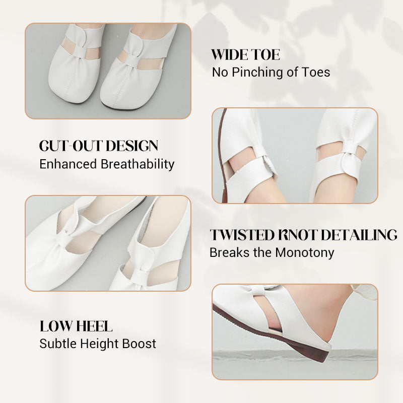 🔥Flash Sale🎁Women's Soft Sole Knot Mules
